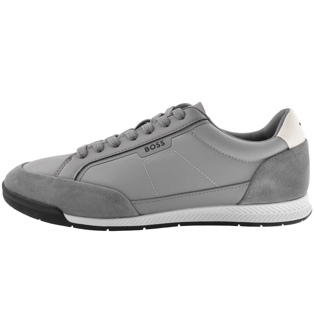 Hugo Boss BOSS Nitan Trainers Medium Grey